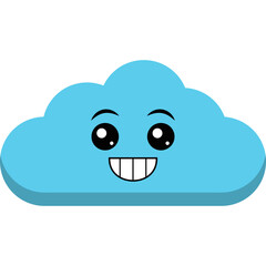 Cute Cloud Character