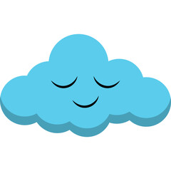 Cute Cloud Character