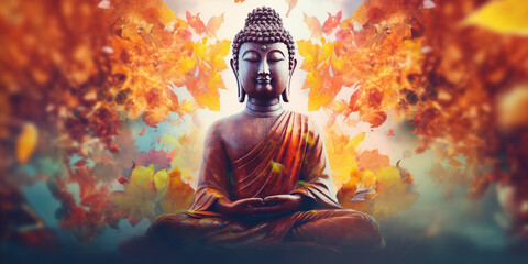 Bodhi Day Multiple Exposure Concept