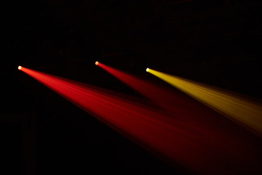 trails in the dark
