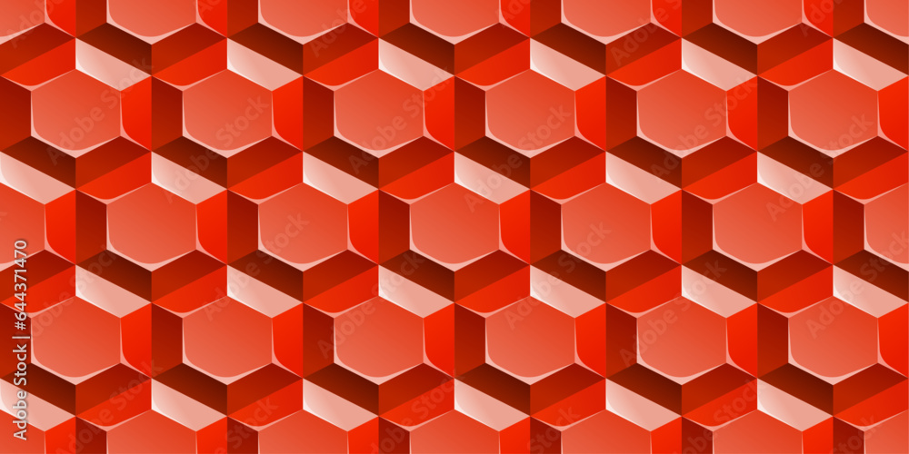 Poster pattern of red gems. seamless pattern of red precious gems.