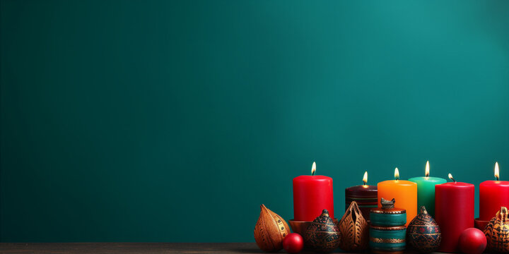 kwanzaa minimalistic banner