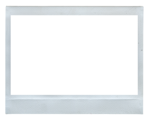 Instax Photo Polaroid Film Frame Overlays. Isolated PNG Textures.