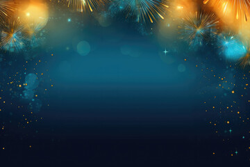 Fototapeta na wymiar Colorful bright new year and holiday background