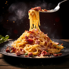 Spaghetti carbonara, Generative AI
