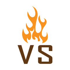 versus icon vector illustration design