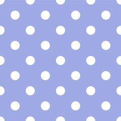 seamless white dotted pattern vector illustration,isolated on purple background.
