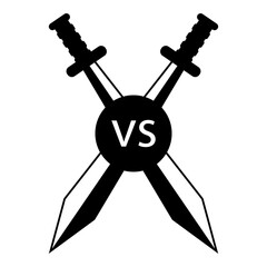 versus icon vector illustration design