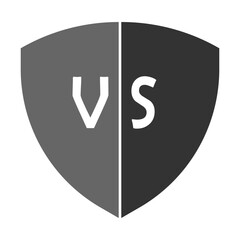 versus icon vector illustration design