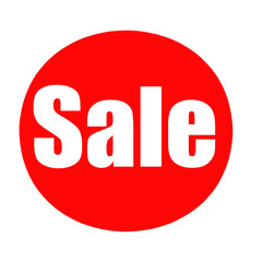 red sale icon