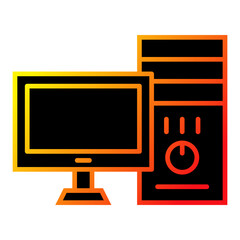 Tower Computer Icon
