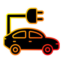 Electric Car Icon