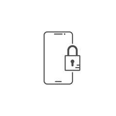 Safety, security, protection thin line icons.