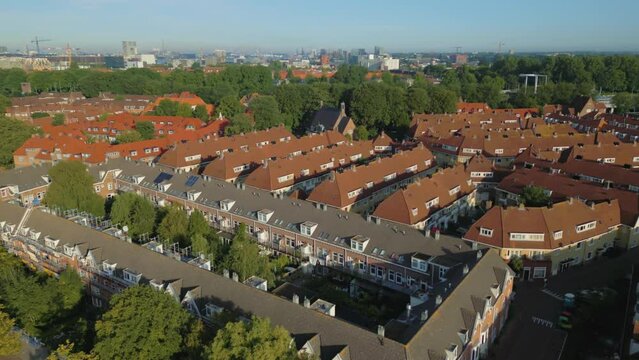 Amsterdam Noord Vogelbuurt residential traditional Dutch houses pt 2 of 4