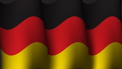 germany waving flag background design vector illustration