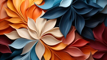 creative autumn leaves background or banner