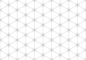 Abstract Seamless Geometric Pattern. Light Gray and White Texture.