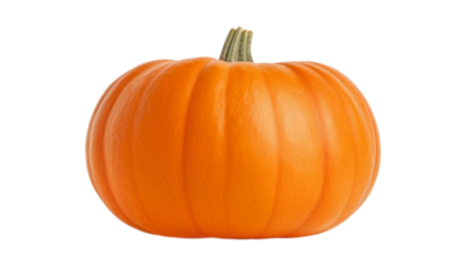 pumpkin isolated on transparent background cutout