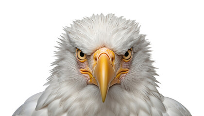 Obraz premium bald eagle isolated on transparent background cutout