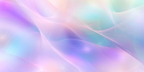 Obraz premium Abstract iridescent holographic background.