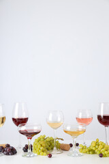 Gourmet drink concept, delicious alcohol drink - wine