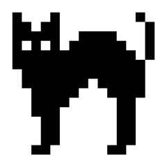 icon cat pixel
