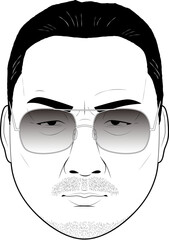 強面のおじさん