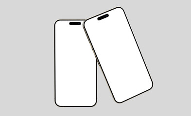 3d rendered Realistic phone mockup design