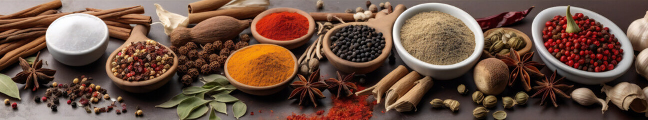 Spices on the Table