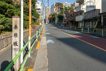 東京都港区白金台の桑原坂