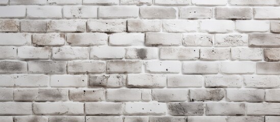Fototapeta premium White brick wall
