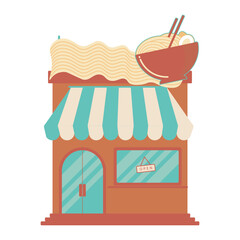 Food and Drink Cafe Illustration