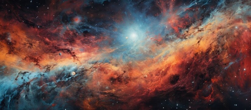 Abstract cosmos backround