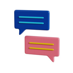Messaging 3D Icon