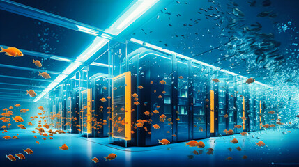 Underwater data center preserving financial archives