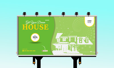 Corporate Billboard Design Layout