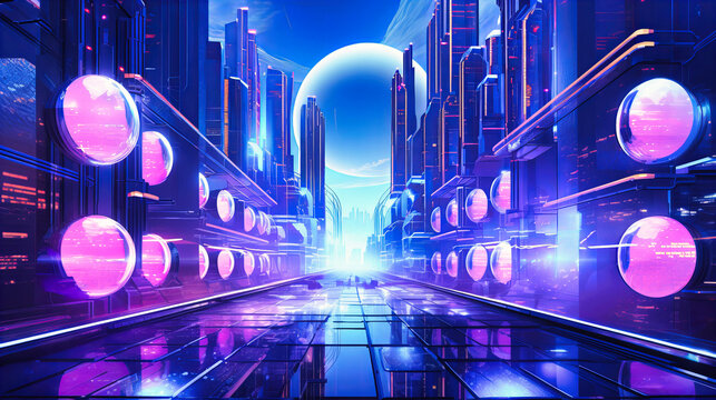 Multi-layered cybernetic bubble enveloping a data center,