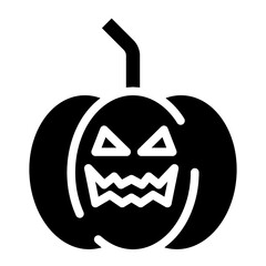scary pumpkin glyph