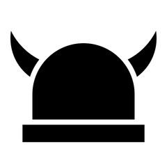 viking helmet glyph 