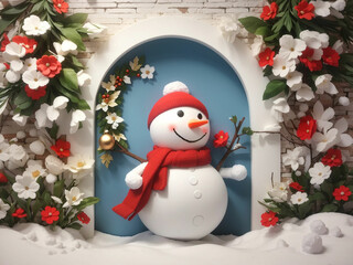 Snow Man in the Cold
Snow Man Field ChristSnow Man with Snowflakesmas Card BG Snow Globe with Snowmen 