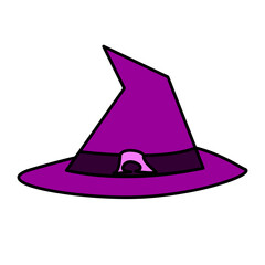 Witches Hat Silhouette