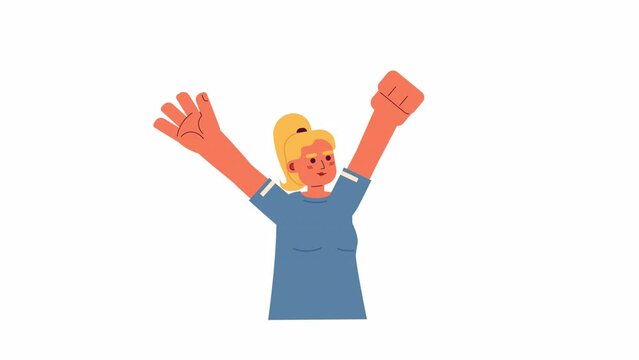 Cheering Gif Images – Browse 7,602 Stock Photos, Vectors, and Video ...