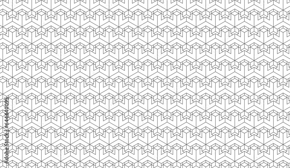 Poster geometric pattern seamless. trendy design vector background for web backdrop or paper print.