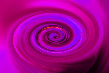 colorful spiral in lilac and blue