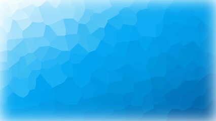 Obraz premium Light blue abstract gradient background of pattern triangles low poly.
