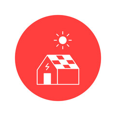 Solar Vector Icon which can easily modify or edit

