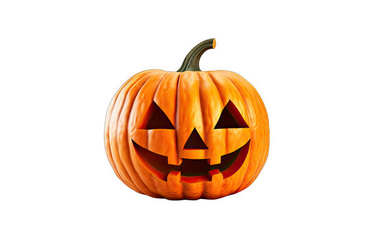Halloween pumpkin, transparent background, no background