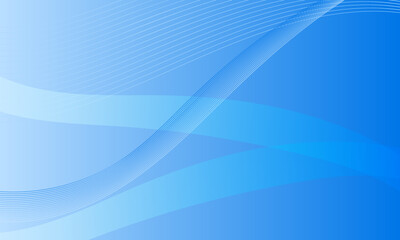 blue lines curves waves soft gradient abstract background