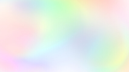 Ethereal rainbow spectrum overlay with transparency