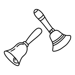 call, children, class, doodle, draw, education, graduation, graphic, image, infographic, layout, reminder, ring, school, sound, student, alert, attention, drawing, drawn, hand-drawn, vignetting, alarm